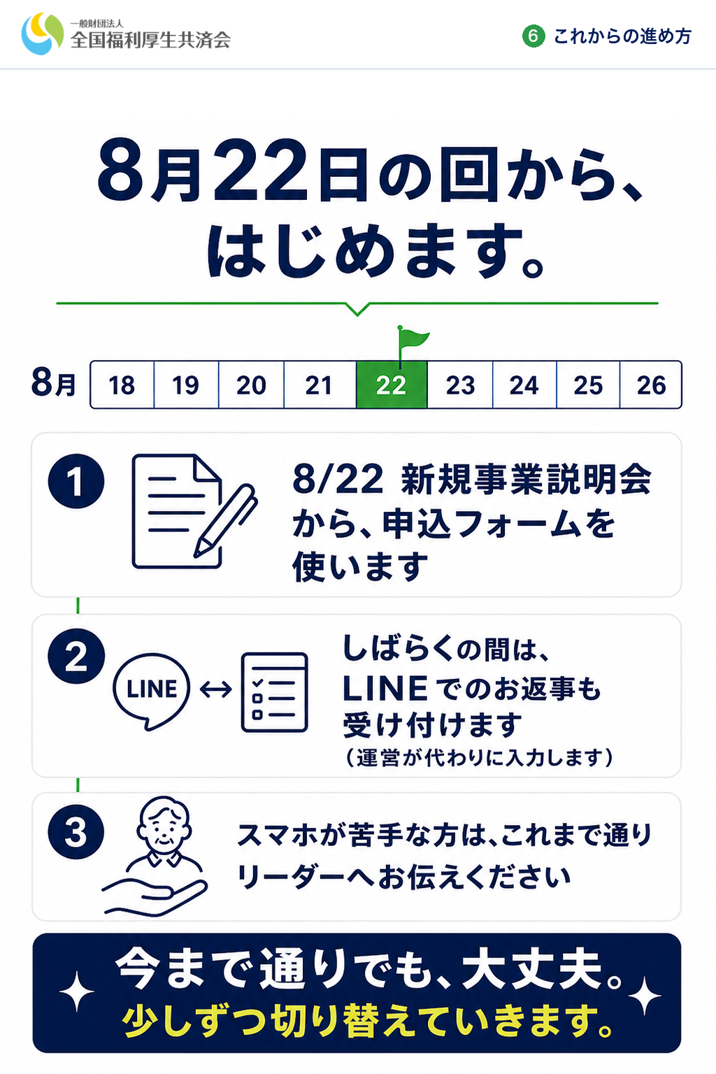 8月22日の回から、はじめます。